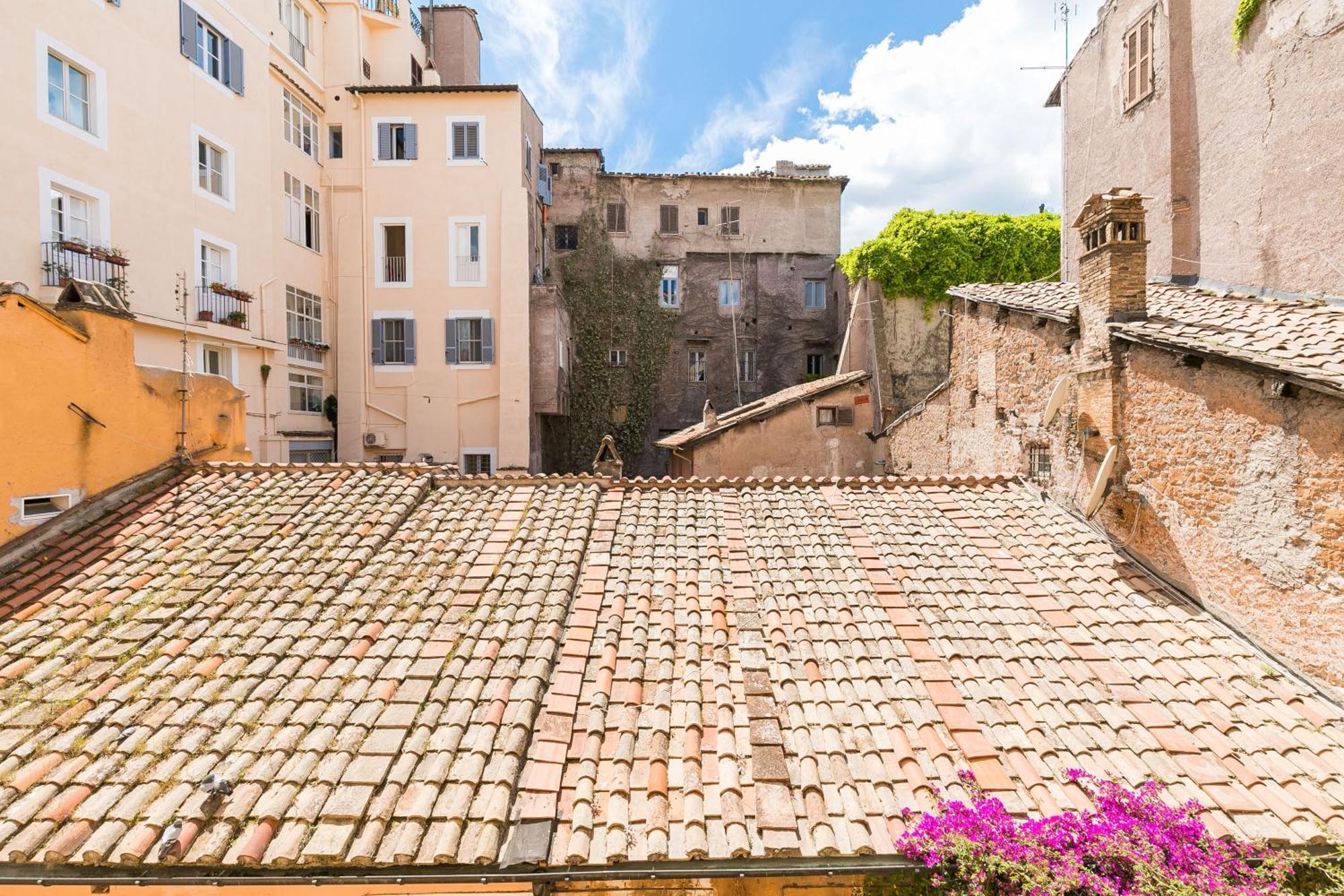 Ferienwohnung R.C. Cappellari Charming Campo De Fiori Rom Exterior foto
